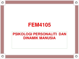 FEM4105