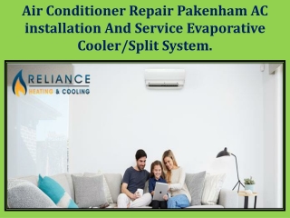 Air Conditioner Repair Pakenham | AC Installation Service | Split System.