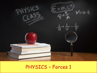 PHYSICS – Forces 1