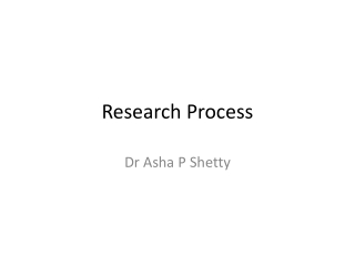 Research Process