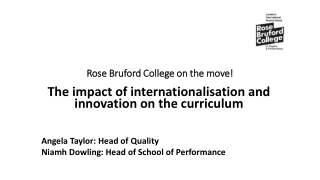 Rose Bruford College on the move!