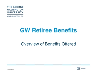 GW Retiree Benefits