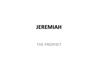 JEREMIAH