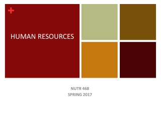 HUMAN RESOURCES