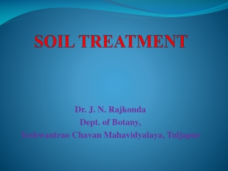 SOIL TREATMENT