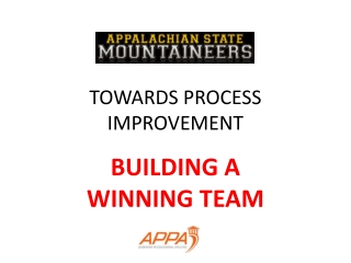 TOWARDS PROCESS IMPROVEMENT