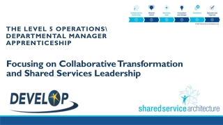Focusing on Collaborative Transformation and Shared Services Leadership