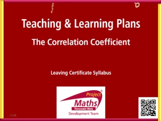  S tudent Activity 1: 	Drawing a Scatter Plot  Student Activity 2: 	 C orrelation coefficient