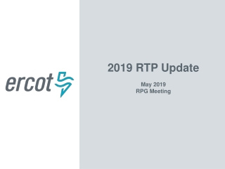 2019 RTP Update May 2019 RPG Meeting