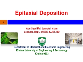 Epitaxial Deposition