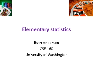 Elementary statistics