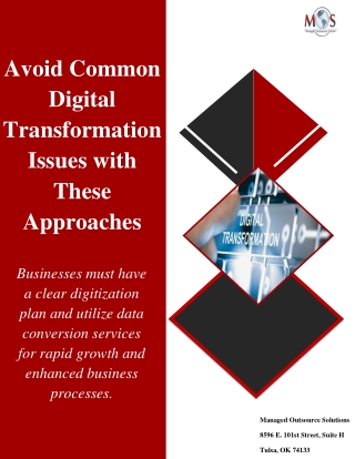 Avoid Common Digital Transformation Issues with These Approaches