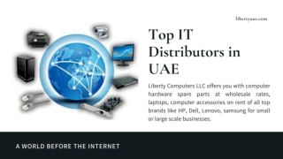 Computer Suppliers in UAE | Top IT Distributors in UAE