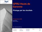 GPRU Hauts de Garonne