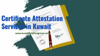 Is Certificate Attestation Bothering You?