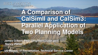 A Comparison of CalSimII and CalSim3: Parallel Application of Two Planning Models