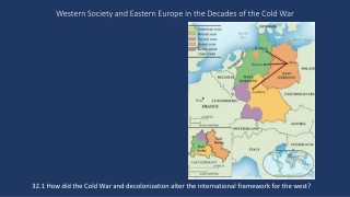 Western Society and Eastern Europe in the Decades of the Cold War