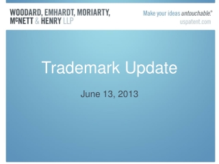 Trademark Update