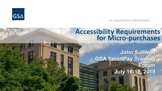 Accessibility Requirements for Micro-purchases