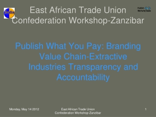 East African Trade Union Confederation Workshop-Zanzibar
