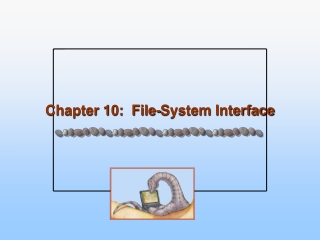 Chapter 10: File-System Interface