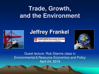 Trade, Growth, and the Environment