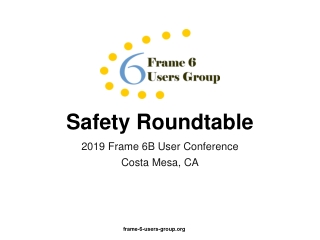 Safety Roundtable