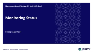 Monitoring Status