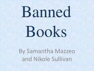 Banned Books