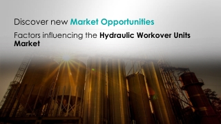 Hydraulic Workover Units Market by Application and Geography - Global Forecast and Analysis 2019-2023