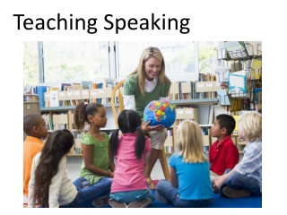 Teaching Speaking