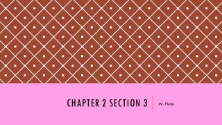 Chapter 2 Section 3