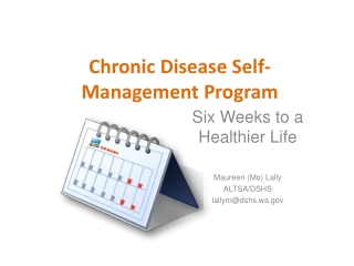 Chronic Disease Self- Management Program