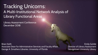 Tracking Unicorns: A Multi-Institutional Network Analysis of Library Functional Areas