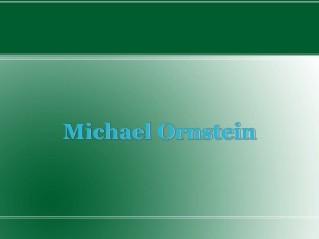 Michael Ornstein NFL