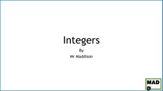 Integers