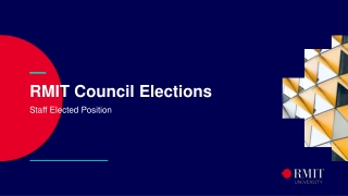 — RMIT Council Elections