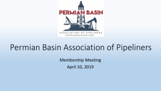 Permian Basin Association of Pipeliners