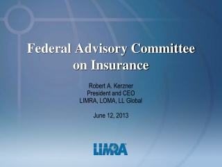 Federal Advisory Committee on Insurance