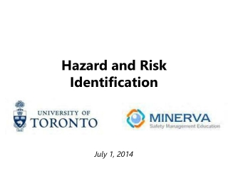 Haz ar d a nd Risk Identification