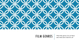 Film Genres