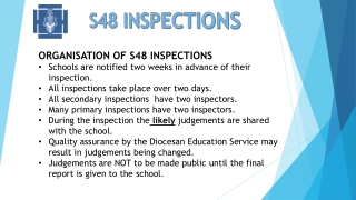 S48 INSPECTIONS