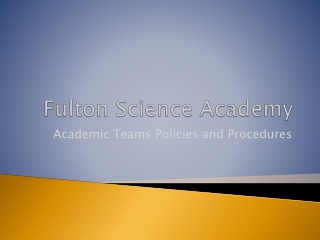 Fulton Science Academy