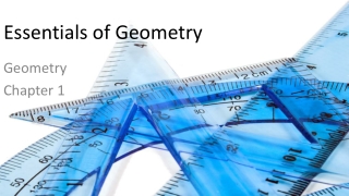 Essentials of Geometry