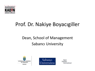 Prof. Dr. Nakiye Boyacıgiller