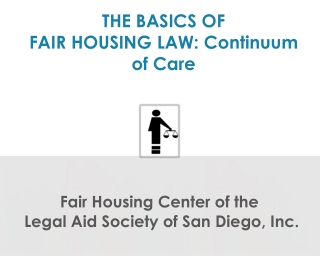 THE BASICS OF FAIR HOUSING LAW: Continuum of Care