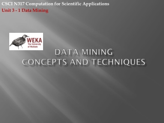 Data Mining Concepts and Techniques