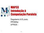 MAP33 Introdu o Computa o Paralela