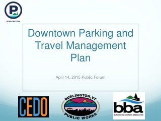 Downtown Parking and Travel Management Plan