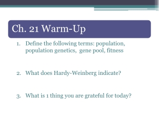 Define the following terms: population, population genetics, gene pool, fitness